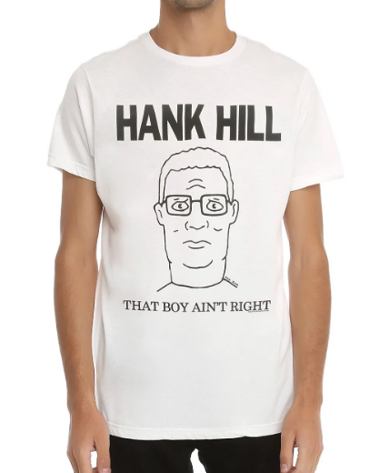 king of the hill t shirt